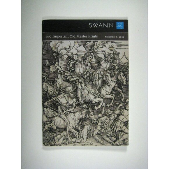 SWANN Catalog Master Prints 2002 PPB Durer Rembrandt Stubbs Bruegel Callott 1950 - Picture 1 of 6